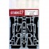 1/20 Lotus 99T Carbon Decal for Tamiya 20057 kit