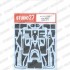 1/20 MP4/7 Carbon Decal for Tamiya kits