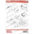 1/20 J191 Carbon Decal for Tamiya kits