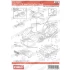 1/24 F1 GTR [Short Tail] Carbon Decal for Fujimi kits