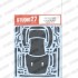 1/24 GT-R (R35) Carbon Decal for Tamiya #24300