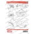 1/24 GT-R (R35) Carbon Decal for Tamiya #24300