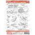 1/24 LANCER Evolution VI Carbon Decal for Tamiya kits