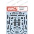 1/24 Ford GT Carbon Decal for Tamiya kits