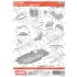 1/24 Ford GT Carbon Decal for Tamiya kits