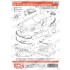 1/24 GR Supra Custom Dress Up Carbon Decal for Tamiya kit