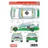 1/24 Mercedes-Benz 190E DEBIS #20 DTM 1991 Decals for Fujimi 125718 kit