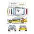1/24 Mercedes-Benz 190E "Karcher" #11/#12 DTM 1992 Decals for Fujimi #125718 kit