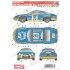1/24 A110 #95 Tour de France Auto 1972 Decal for Tamiya kit #24278