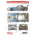 1/24 Mercedes SLS 'Rowe Racing' #98 Monza 2015 Decal for Fujimi #123929