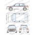 1/24 Super Delta HF Integrale Evoluzione/EvoluzioneII Dress Up Decal for Hasegawa