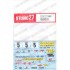 1/20 Fiat 131 Abarth Rally 1977 Tour De Corse #5 Decal for Tamiya kits