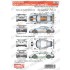1/24 911 GT3 RS 992 Dress Up Decal #B for Tamiya kit