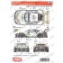 1/24 911 RSR #91/#92 LM 2019 Detail parts for NuNu kit