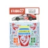 1/24 Porsche 997 GT3-RSR "Flying Lizard Motorsports" #79/80 Le Mans 2012 Decals for Fujimi