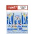 1/24 Citroen DS3 #24 ITALIA WRC 2012 Decals for Heller kit