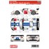 1/24 Ford GT1 FIA-GT #10 2012 Decals for simil'R #141002 kit