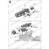 1/20 MP4/4 Engine parts set for Tamiya kits