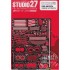 Detail-up parts for 1/24 Subaru Impreza WRX STI GRB for Aoshima kit