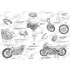 1/12 RGB500 TEXACO HERON (1979) WGP Conversion set for Tamiya kits