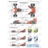 1/20 MP4/3 Test car (with helmet) Conversion set for Tamiya MP4/4