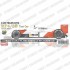 1/20 MP4/3 Test car (with helmet) Conversion set for Tamiya MP4/4