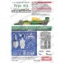 1/20 Type 101 Pre season Test (1991) Conversion set for Tamiya kits