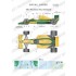 1/20 Type 101 Pre season Test (1991) Conversion set for Tamiya kits