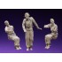 1/35 German Tank Crew for Panzer IV 1939-1945 (3 figures)
