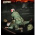 1/35 US Airborne Medic and Wounded in 1944-1945 