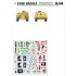 1/35 Decals for Queens Royal Irish Hussars Challenger I in the Gulf War 1991