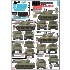 1/35 Decals for M10 Tank Destroyer in Italy-France,South Africa,New Zealand,Britain,Poland