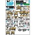 1/35 Decals for Balkan Peacekeepers #3 France 1er REC & 2eme REP,Panhard VBL,VAB,AMX-10RC