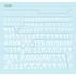 1/35 Arabic Numerals #2 - Generic White Numbers 0-9 in 7 Sizes and Styles