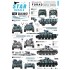 1/35 Decals for French AFVs FORAD Training Centre AMX-30 B2, AMX-30 B2 BRENNUS and VAB 4x4