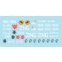 1/35 Decals for Balkan ZSU-57-2 SPAAG