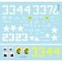 1/35 Decals for US M4A3E8 Easy Eight - 6th Armoured Division 15th/68th TkBn, Europe 1944-45