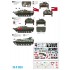 1/35 Decals for War in Caucasus #1 - Georgian and Abkhazian AFVs in the 1990s Wars