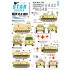 1/35 Decals for British FV432 and M548