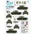 1/35 Kliment Voroshilovs heavy tank KV-1 E Modification 1 and Modification 2