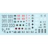 1/72 Decals for Battle for Berlin 45 #1 - Tiger I, StuG III, SdKfz.251