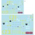 1/72 Decals for US Marines M48A3 Late (Raised Cupola) in Vietnam (1st Tank Battalion)