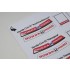 1/24 Honda Civic Windshield Banners "HONDA PRIMO" for Fujimi/Hasegawa/Beemax kits