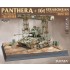 1/48 Panther A w/Zimmerit & Full Interior & 16T Strabokran w/Diorama Base