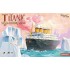 Titanic Q Ship (L: 150mm, H: 90mm, W: 48mm) w/Seal & Iceberg Scene
