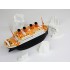 Titanic Q Ship (L: 150mm, H: 90mm, W: 48mm) w/Seal & Iceberg Scene