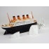 Titanic Q Ship (L: 150mm, H: 90mm, W: 48mm) w/Seal & Iceberg Scene