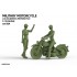 1/35 US Soldiers & Military Motorcycle (1 bike & 2 figures)