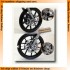 1/12 Adjustable Alxes&Hex Nuts w/Flange for YZR M1 Front&Rear Wheels