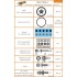 1/24 20inch PIAA F301 Wheels set (Deluxe Version)